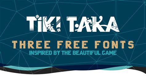 Tiki Taka - free font :: Behance