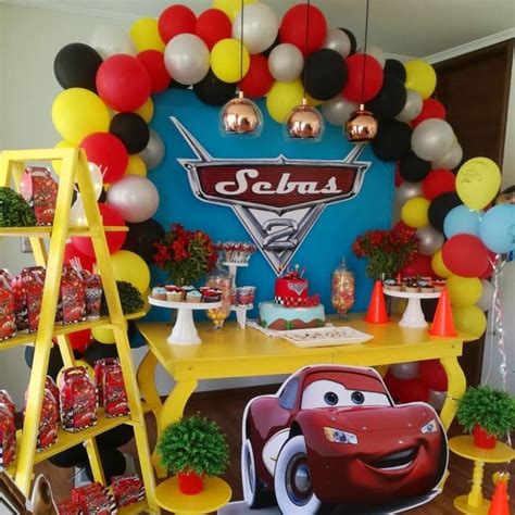 Fiesta con tematica de cars 2023 Sugerencias Tu Fiestón