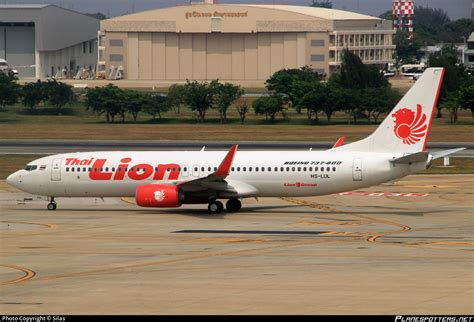 HS LUL Thai Lion Air Boeing 737 8GP WL Photo By Silas ID 776867