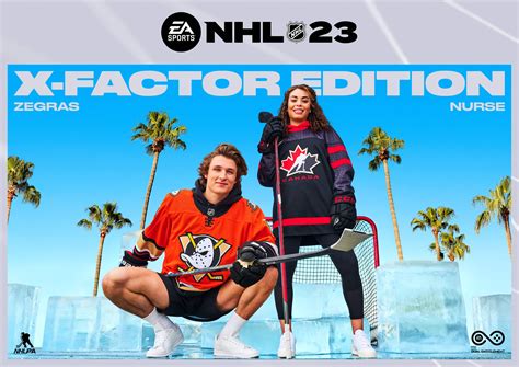 NHL 23 Cover Athletes Reveal Stars Sarah Nurse and Trevor Zegras