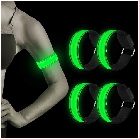 LED Armband 4 Stück Reflective LED leucht Kaufland de