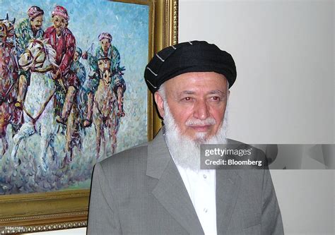 Burhanuddin Rabbani, former president of Afghanistan and now leader... News Photo - Getty Images