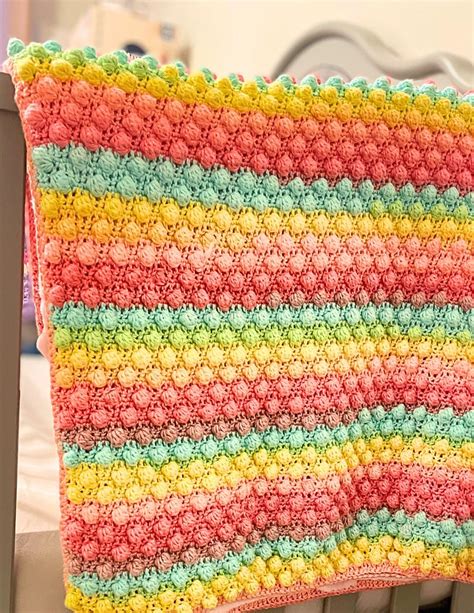 Handmade Crochet Baby Blanket With Customization Options - Etsy