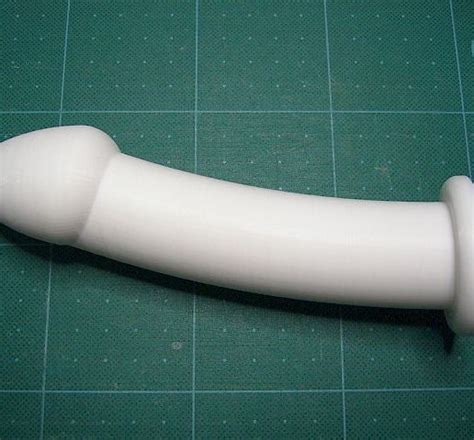 Original Dildo Curved Free STL File For 3D PrintingCults