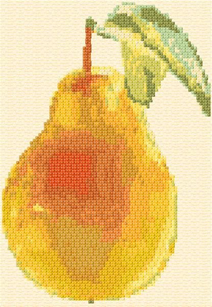 Pear Cross Stitch Designs