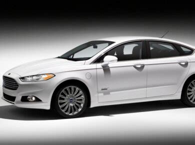 2013 Ford Fusion Energi Review Pricing Pictures U S News