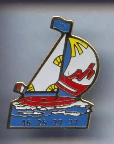 Rare Pins Pin S Bateau Boat Voilier Voile Avi Europe B Eur