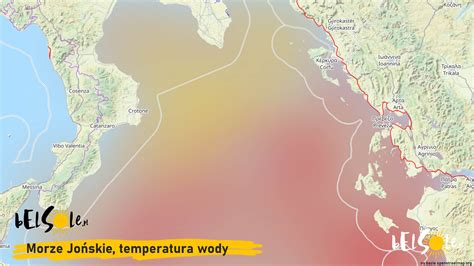 Czy Morze Jońskie jest ciepłe Temperatura wody w Morzu Jońskim BelSole