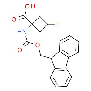 1 9H Fluoren 9 Ylmethoxycarbonylamino 3 Fluoro Cyclobutanecarboxylic