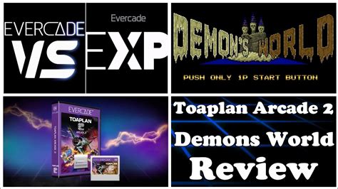 Demon S World Review Evercade Arcade 9 Toaplan Arcade 2 YouTube