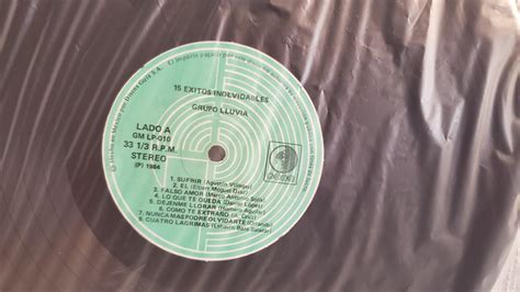 Grupo Lluvia Exitos Inolvidabes Vinyl Lp Record Gema Ebay