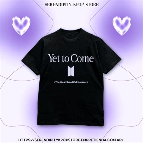 Remera Yet To Come Bts Serendipity Kpop Store