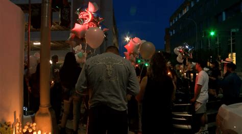 Community Gathers To Honor Albuquerque Road Rage Shooting Victim