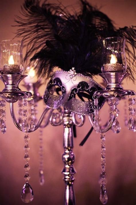 Masquerade Party Centerpiece Masquerade Party Decorations