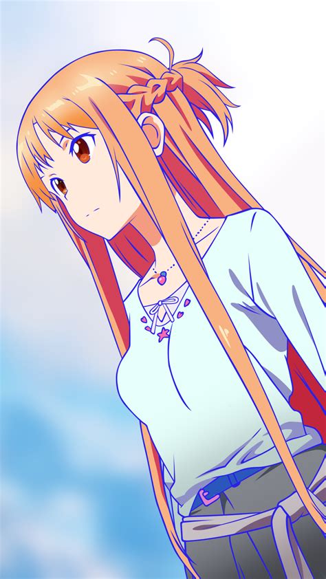 Anime Sword Art Online Asuna Yuuki 1080x1920 Phone HD Wallpaper