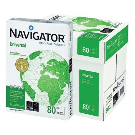 Navigator Universal Paper A4 80gsm 500 Sheets Active Office Group