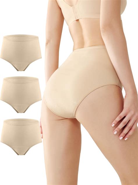 Amazon 3 Packs Incontinence Underwear For Women Leak Proof