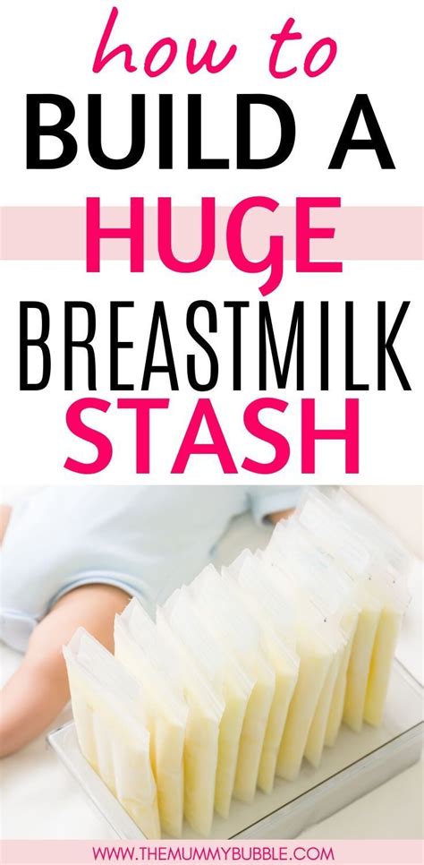 How To Build A Breast Milk Freezer Stash Artofit