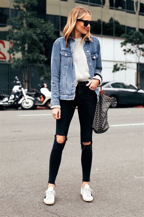 Sale Oversized Jean Jacket Outfit Ideas In Stock