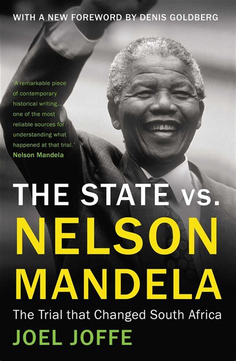 The State Vs Nelson Mandela Book By Joel Joffe Denis Goldberg