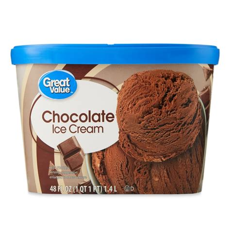 Great Value Chocolate Chip Cookie Dough Ice Cream 48 Fl Oz 55 Off