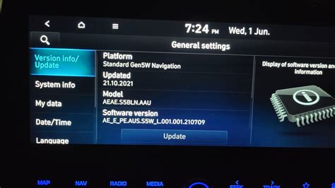 Latest Australian Ev Firmware Maps Versions Page Hyundai