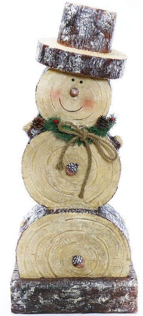 50 Incredible Wooden Christmas Decoration Ideas Bonhomme De Neige En