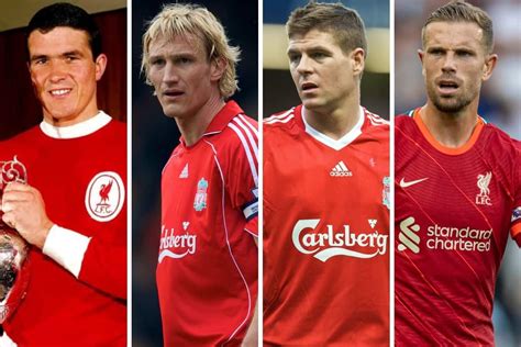 The 7 Liverpool players to captain over 200 games - Liverpool FC - This ...