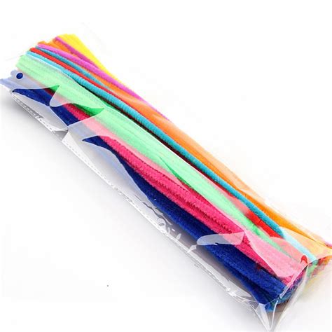 Factory Supply 10colors Craft Chenille Stems 30cm Kids Diy Pipe