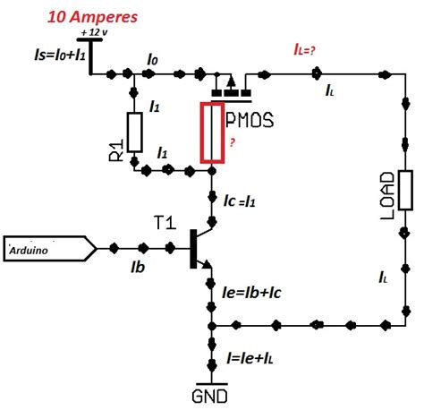 Mosfet Conventional current flow direction in the circuit - Electrical Engineering Stack Exchange