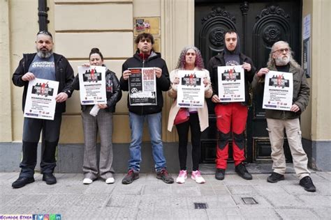 24 de marzo manifestación en solidaridad con Alberto Cospito CNT