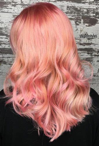 67 Pretty Peach Hair Color Ideas To Embrace In 2022 Glowsly