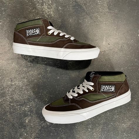 Vans Skate Half Cab 92 Vcu Dark Brownwhite Sale 561 Skate