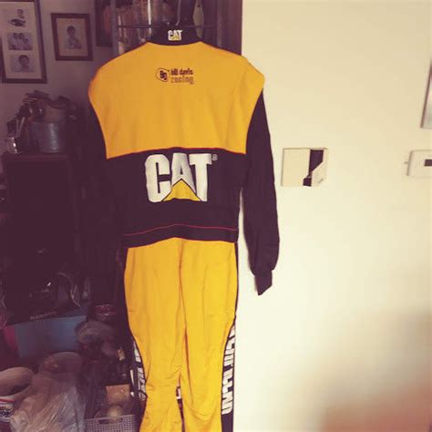 NASCAR 2002 WARD BURTON CAT FIRESUIT SIMPSON DAYTONA 500 WINNER FLAG ...