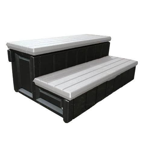 Confer Plastics Leisure Accents 36 Inch Outdoor Spa Hot Tub Storage