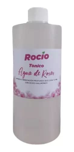 Agua De Rosa Con Acido Hialuronico Ml Mercadolibre