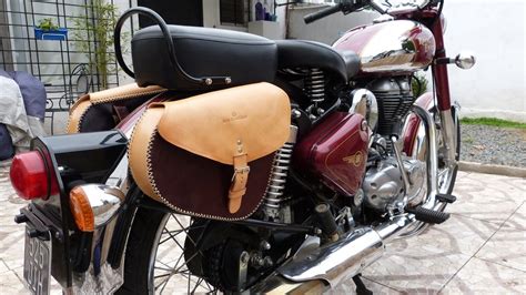 Alforja Solitaria Royal Enfield Classic Meteor Y Twins