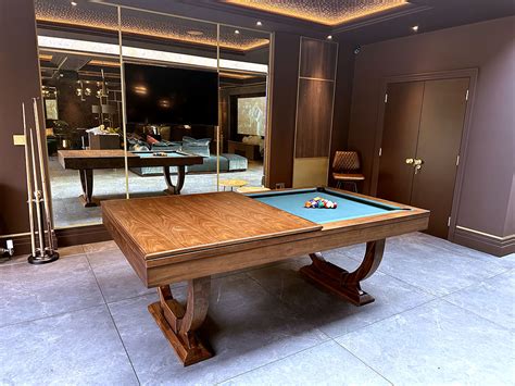 Signature Huntsman Walnut Pool Dining Table 6ft 7ft Free Delivery