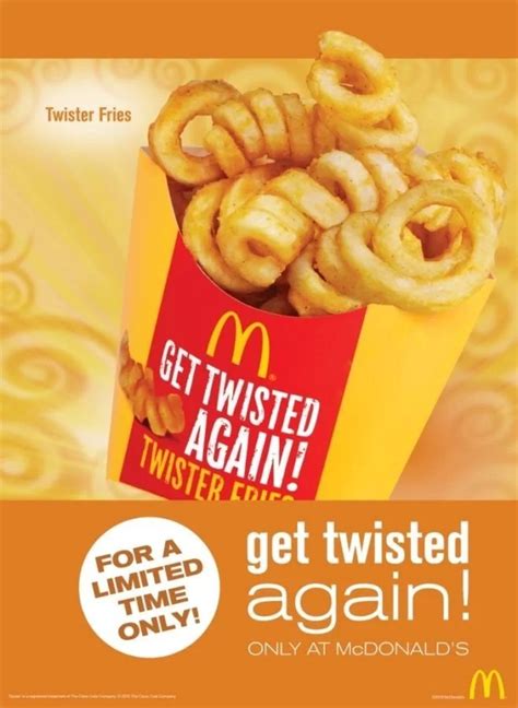 Mcdonalds Twister Fries Is Back