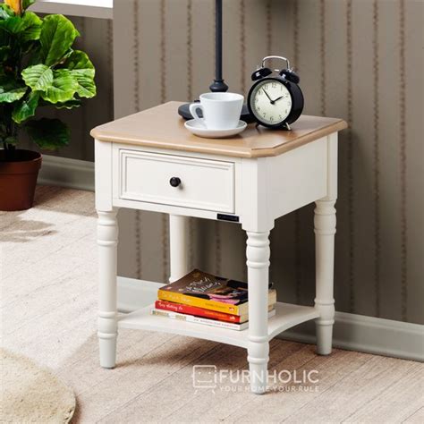 Jual IFURNHOLIC Marsha Bedside Table Meja Nakas Meja Samping Tempat