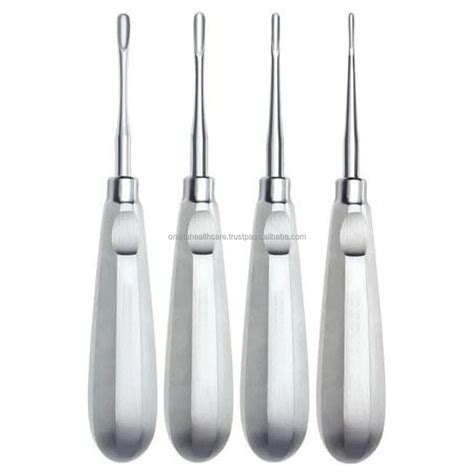 Dental Extraction Apical Root Elevators Surgical Stainless Steel