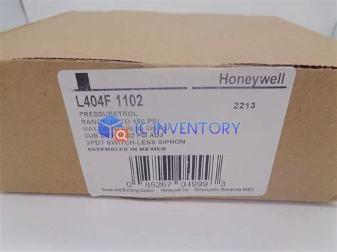 L404F1102 U Honeywell Pressuretrol Controller SPDT Snap 58 OFF