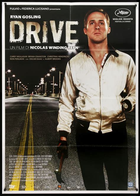 Drive 2011 Original Italian 2 Fogli Movie Poster Original Film Art