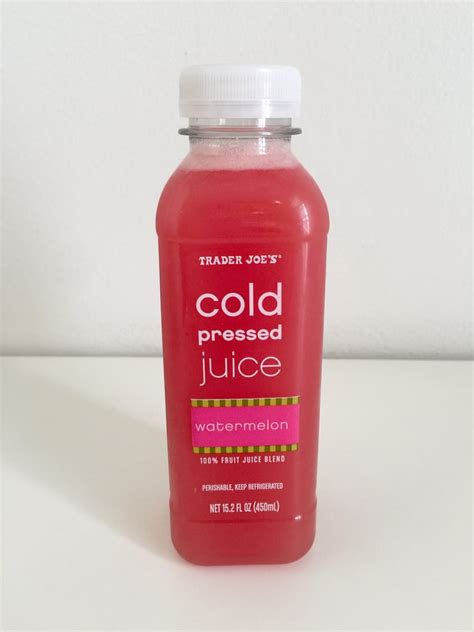 Cold Pressed Watermelon Juice 4 Best New Trader Joes Snacks 2015 Popsugar Food Photo 18