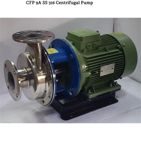 CFP 9A SS 316 Centrifugal Pump For Mining Industry At 62500 In Wadhwan