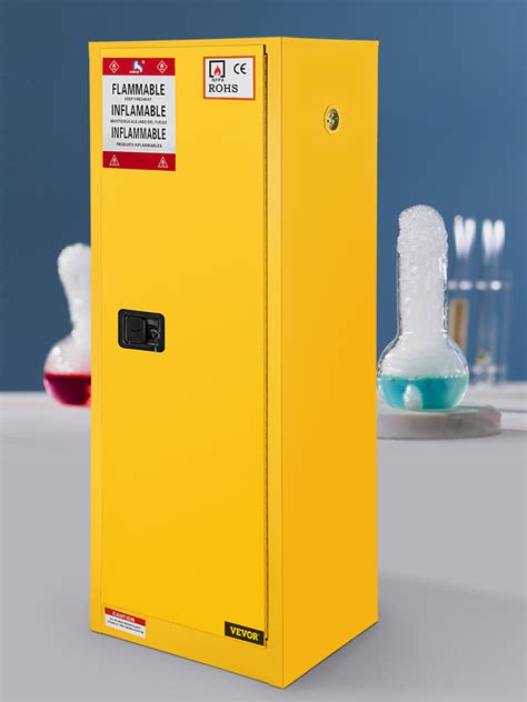 16 Gal Capacity Flammable Storage Cabinet For Flammable Liquids 1