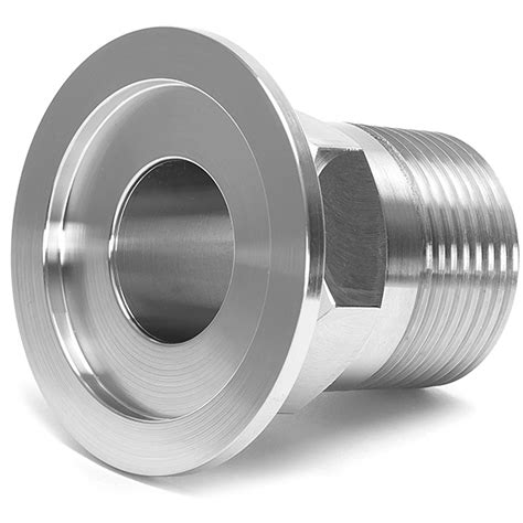 Ideal Vacuum Adapter Kf To Npt In Male Pipe Iso Kf Flange Size