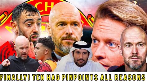 Break IN Erik Ten Hag Pinpoints Why Man United Crashed Out UCLutd