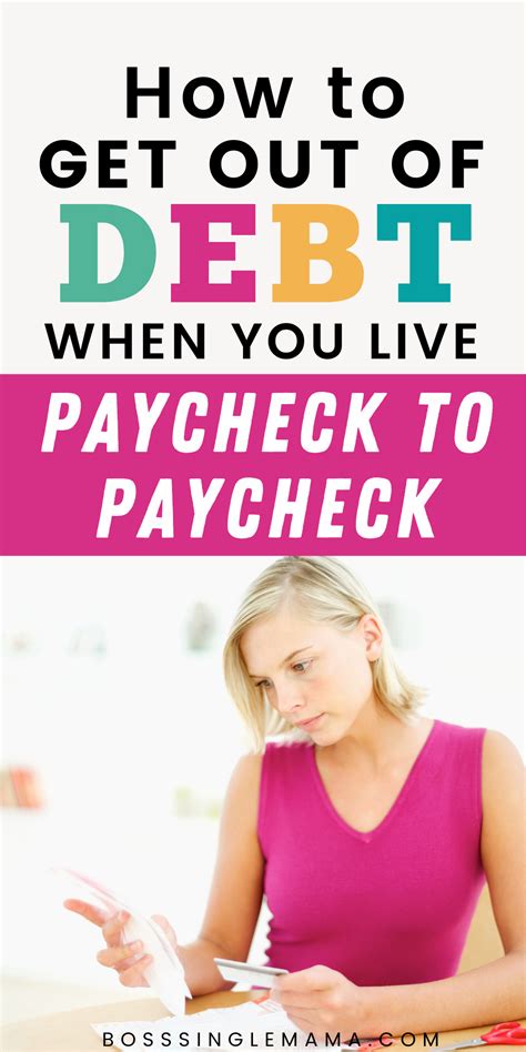 How To Pay Down Debt When Living Paycheck To Paycheck 12 Proven Ways