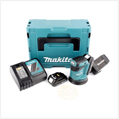 Makita Dbo Ryj Ponceuse Excentrique Sans Fil V X Batteries